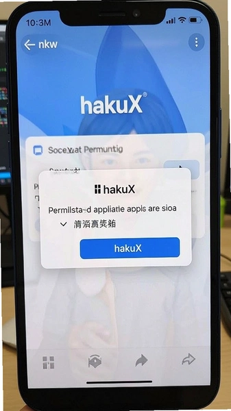 hakuX首次启动权限申请弹窗