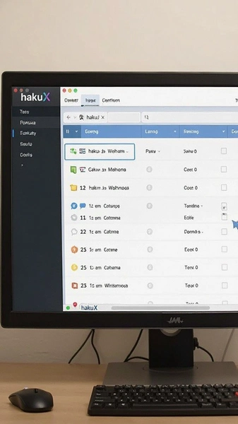 hakuX下载管理页面任务列表