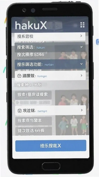 hakuX搜索筛选功能界面