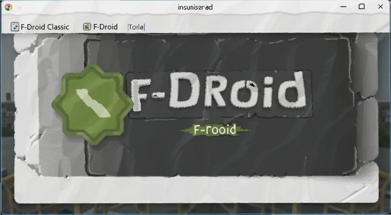 F-Droid Classic 安装界面预览图