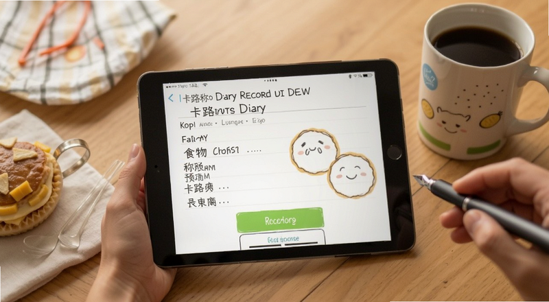 卡路里日记食物称重记录预览图
