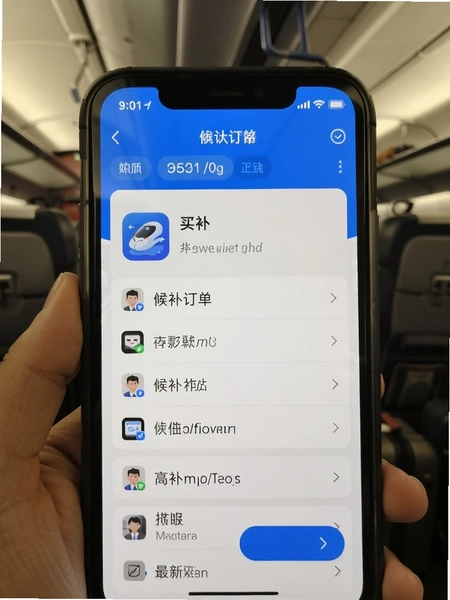 买高铁票app候补订单页面