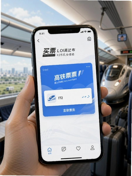 买高铁票app购票界面