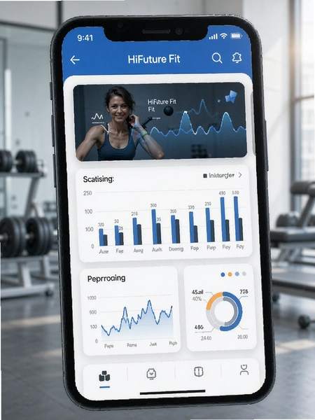 HiFuture Fit�˶�����ͳ��ҳ��Ԥ��ͼ