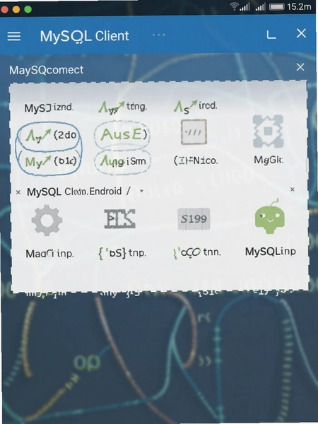 MySQL Client安卓版多连接管理界面截图