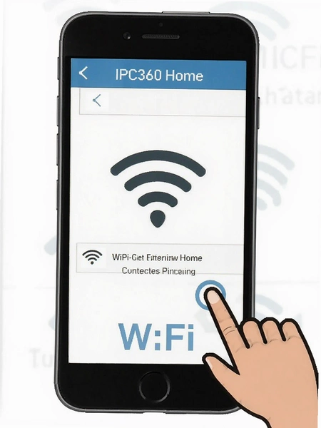 IPC360 Home����WiFi��������ʾ��ͼ