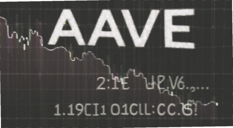 AAVE��ʷ��ͼ۸��Ƕ��� ���괴����ͼ�