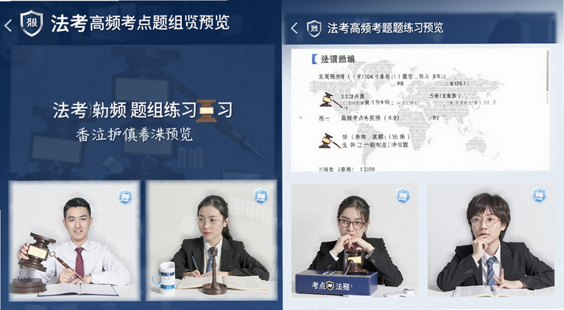 法考高频考点题组练习预览图