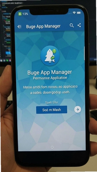 Buge App Manager 首次启动权限申请页面