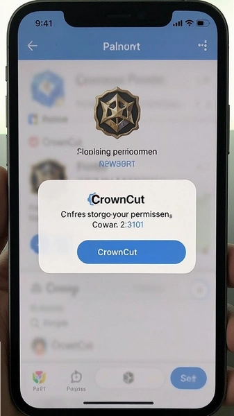 CrownCut首次启动存储权限授权弹窗