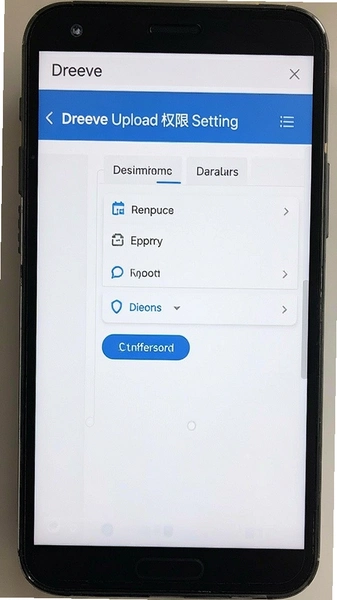 Dreeve Upload权限设置界面