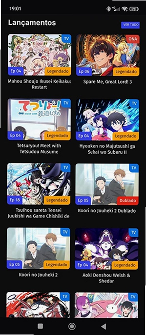 Animes Online动漫APP安卓版截图 Animes Online动漫APP安卓版截图