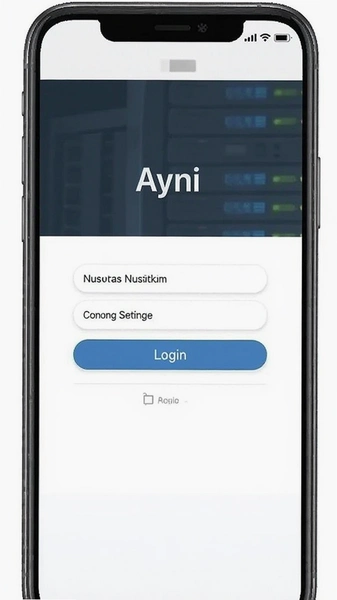 Ayni登录界面网络设置