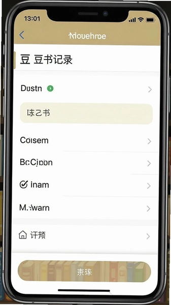 豆书记录设置页面截图