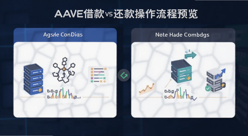 AAVE借款与还款操作流程预览图