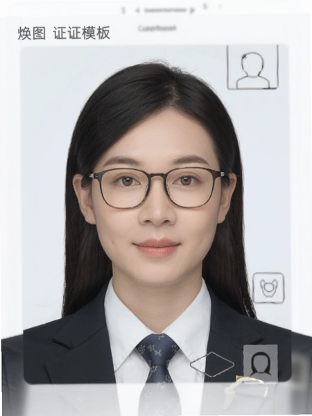 焕图证件照模板预览图
