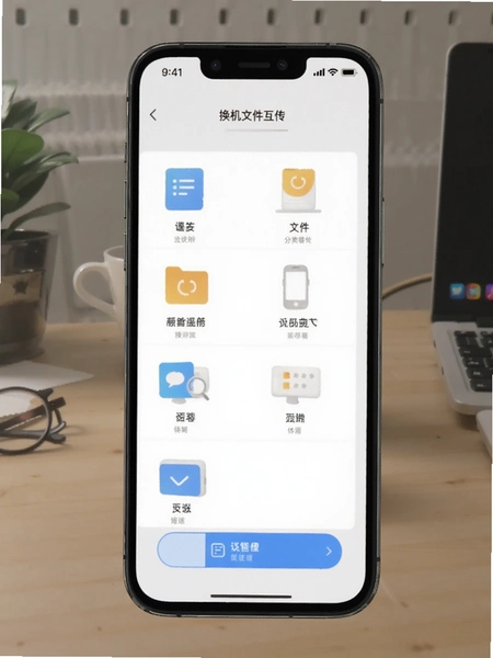 换机文件互传文件分类管理页面