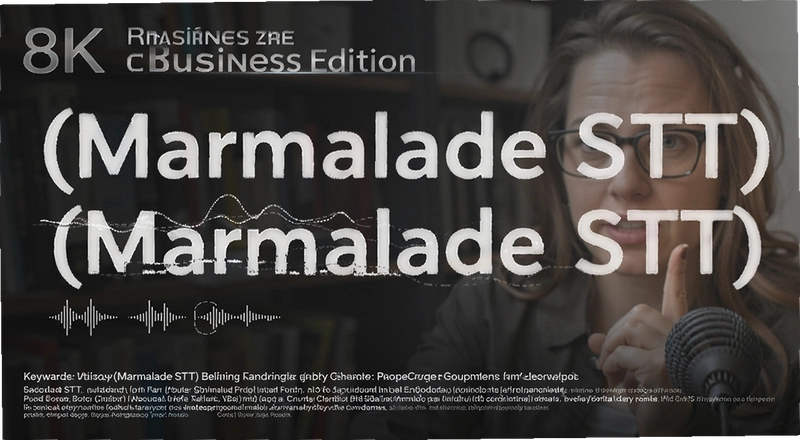 ����ת������ôѡ��Marmalade STTʶ��׼��