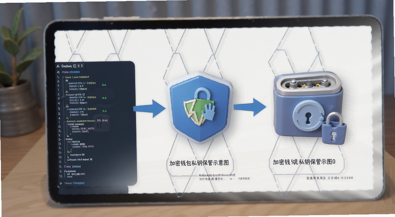 加密钱包私钥保管示意图