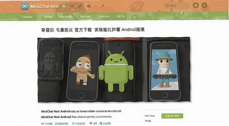 MiniiChat Next安卓版官方下载页面