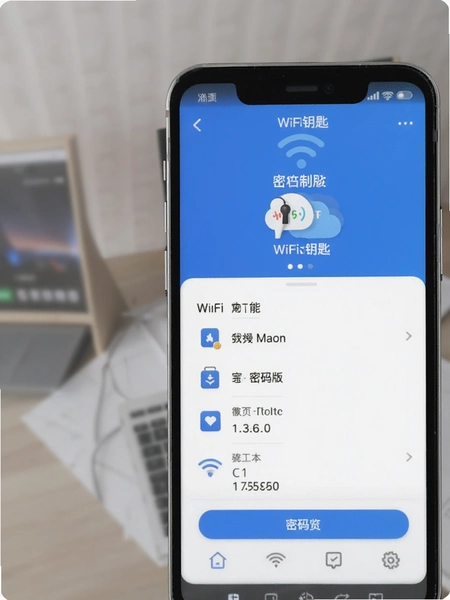 WiFi钥匙全能版密码本管理页面预览图