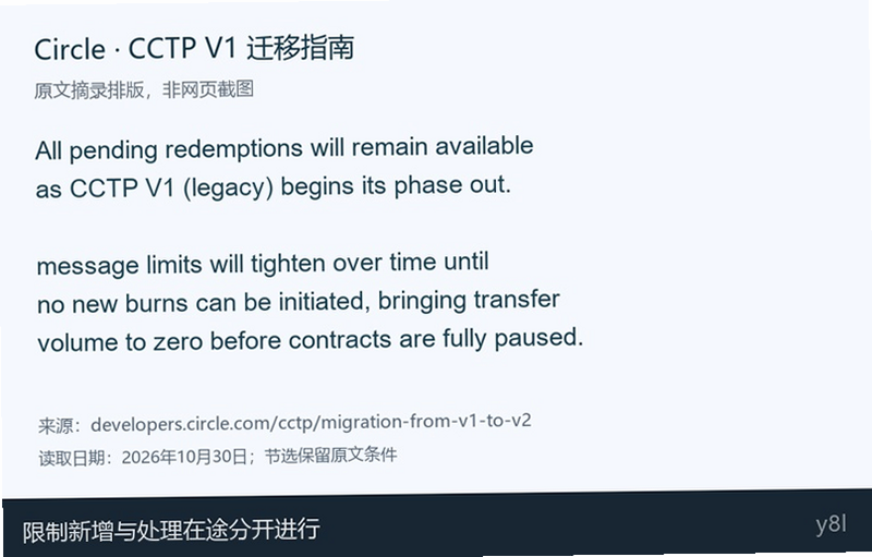 Circle官方迁移指南原文摘录排版,非网页截图