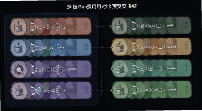 多链Gas费用对比预览图