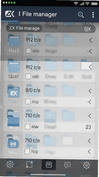 ZX File manager�ļ�����ɸѡ����