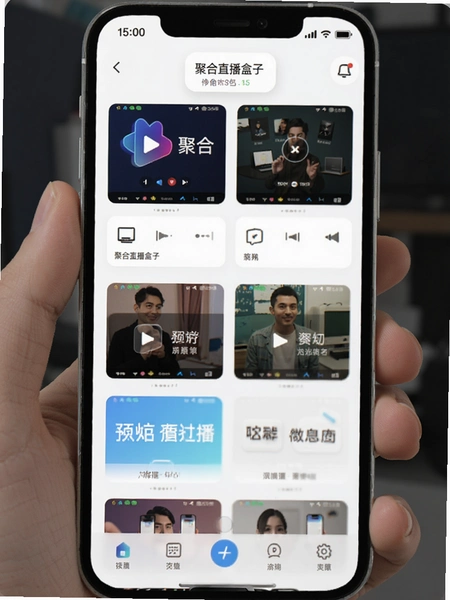 聚合直播盒子安卓软件截图 聚合直播盒子安卓软件截图