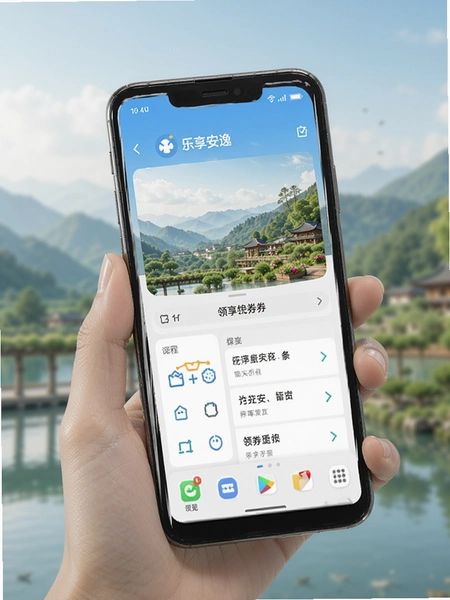 乐享安逸安卓手机领券流程界面预览图