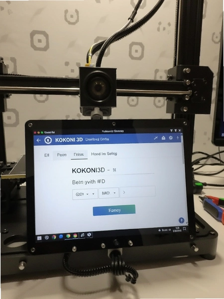 KOKONI3D打印机联网设置页面