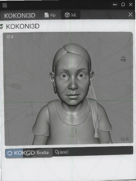 KOKONI3D建模应用主界面截图