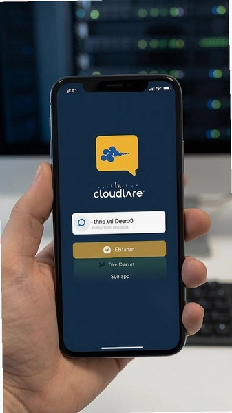 cloudflare�ֻ�app��¼ҳ��