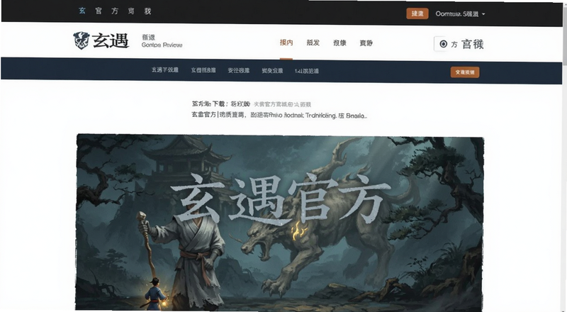 玄遇官方下载页面预览图