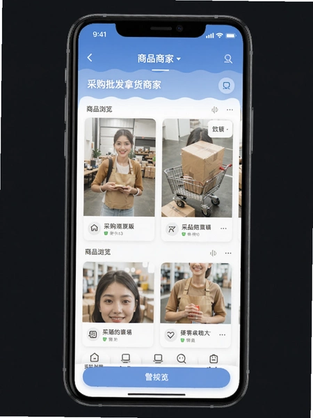 采购批发拿货商家版 商品浏览界面