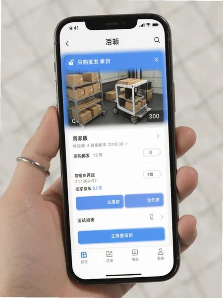 采购批发拿货商家版 手机运行界面预览图