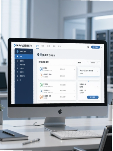 铱云供应链订单管理页面预览图