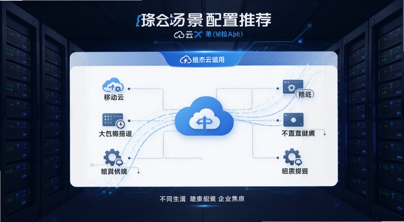 移动云不同场景配置推荐图
