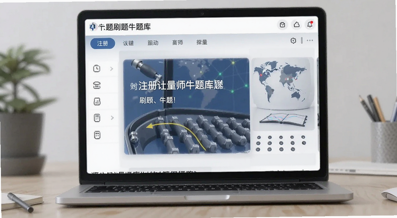注册计量师牛题库刷题界面预览图