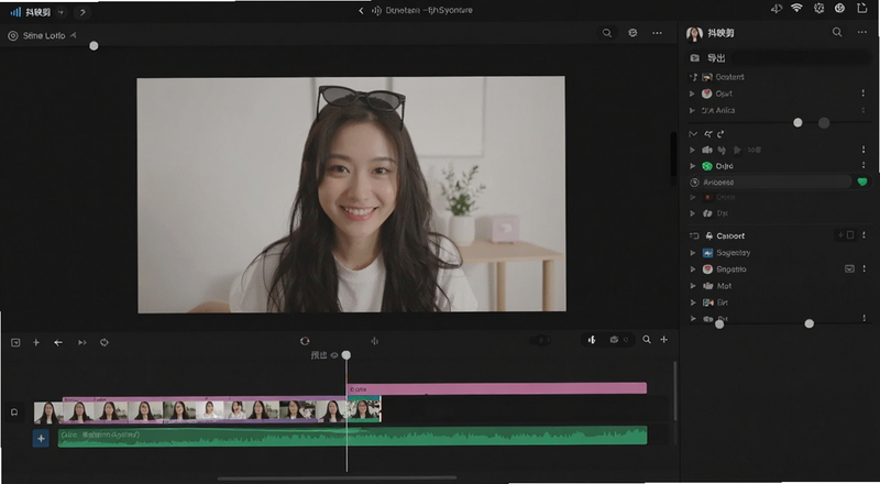 抖映剪辑导出参数设置预览图