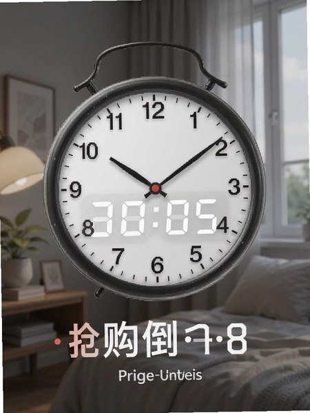 悬浮时钟免费-抢购倒计时 全屏时钟效果