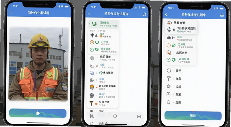 特种作业考试题库手机刷题界面预览图