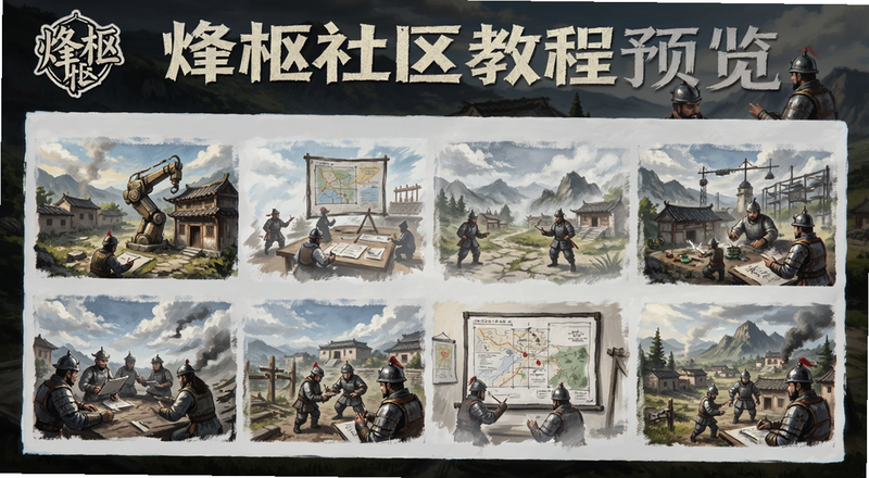 烽枢社区教程板块内容预览图