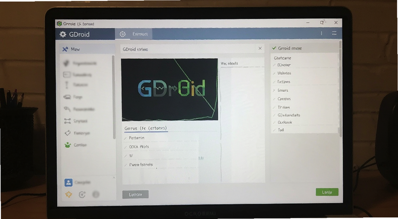 GDroid��װ���ý���Ԥ��ͼ