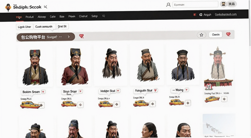 包公购物平台商品页面预览图