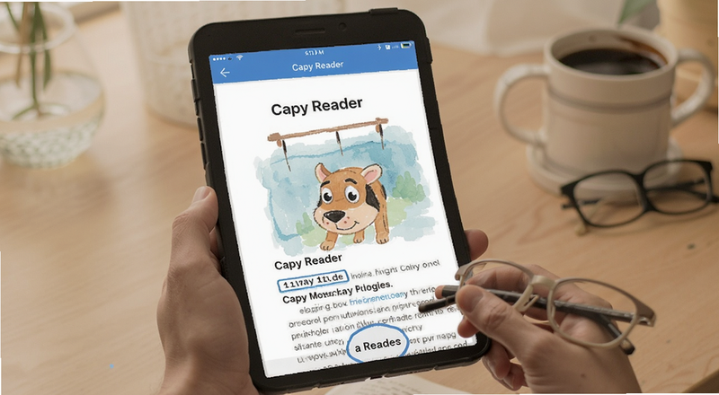 Capy Reader文章阅读界面预览图