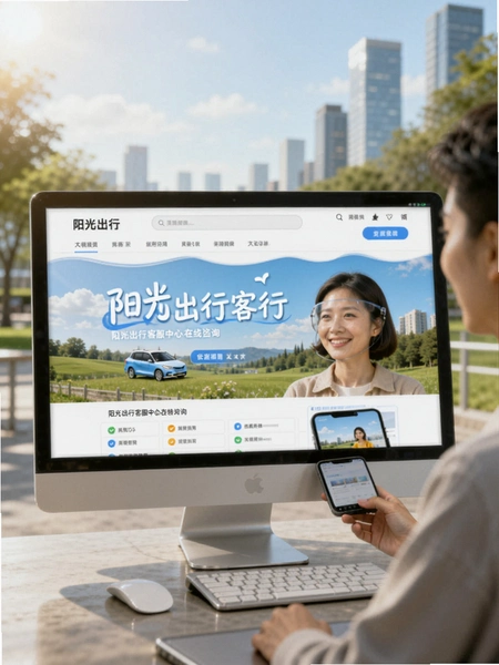 阳光出行客服中心在线咨询页面
