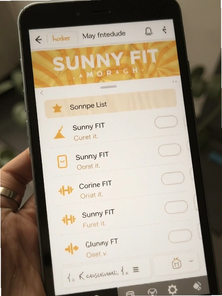 SUNNY FIT 课程列表页面
