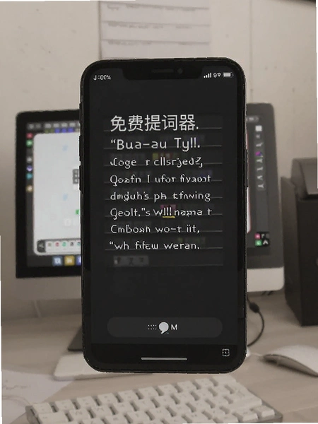 免费提词器悬浮提词界面截图