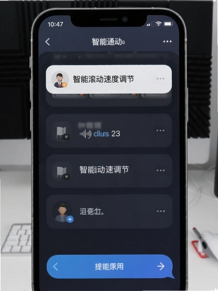 免费提词器智能滚动速度调节界面预览图